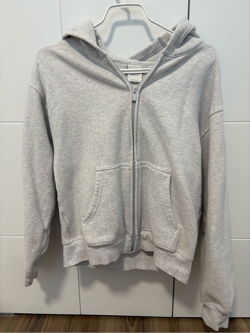 Aritzia cozy Sweatfleece perfect zip hoodie
